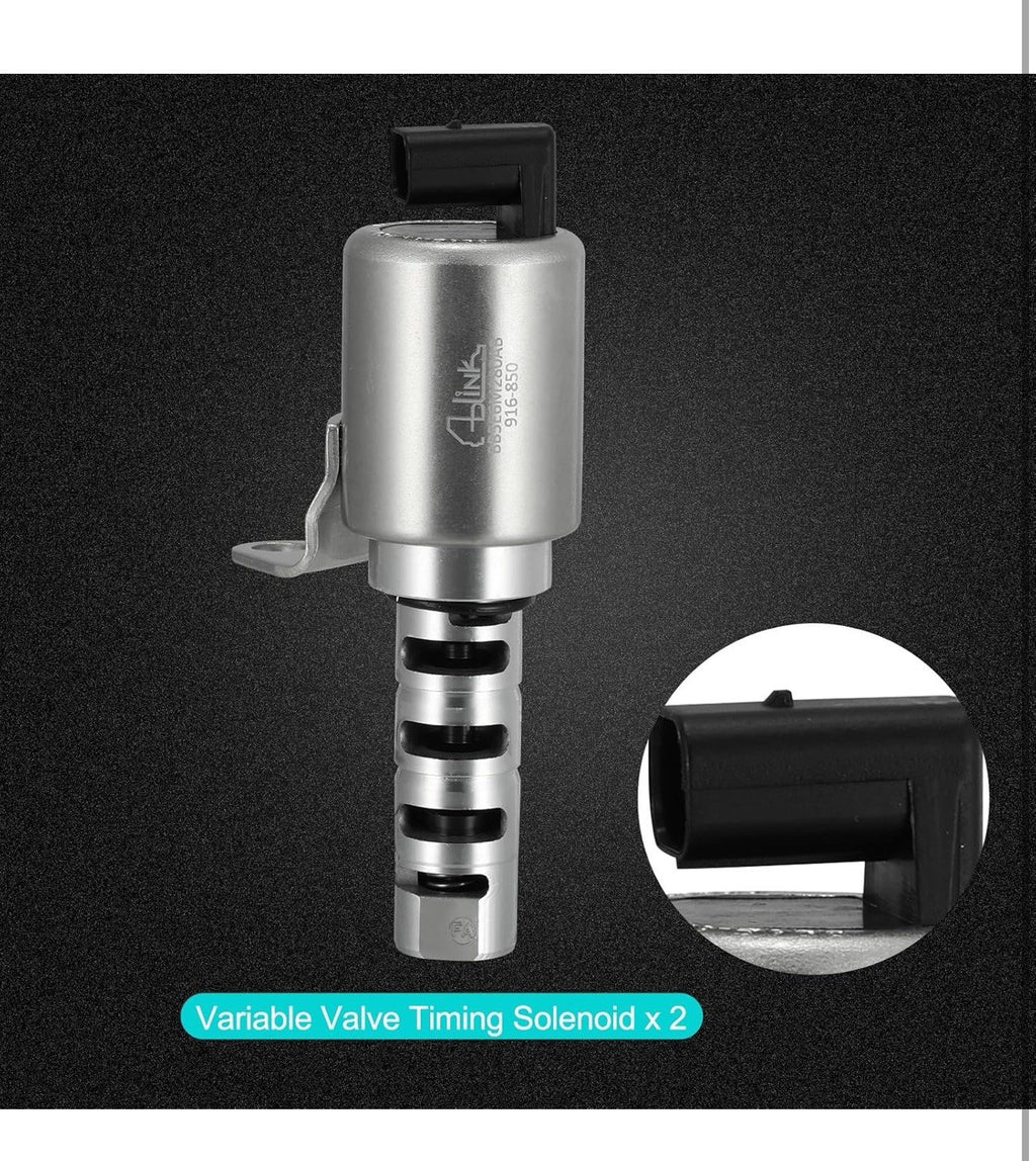 2012-17 Jaguar Land Rover 2.0T 204PT VVT Intake & Exhaust Solenoid Pair USA STC3