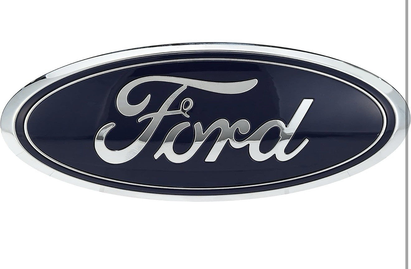Ford Grille or Tailgate Emblem Dark Blue 9 inch Logo Overlay Badge for Trucks5
