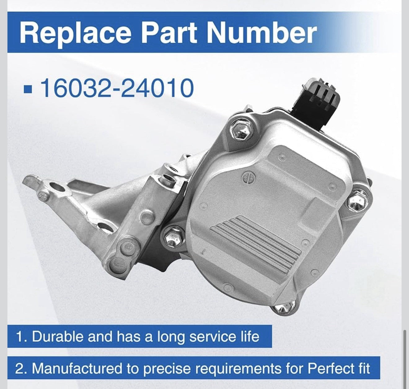 Electric Water Pump for 2019-2024 Corolla 2.0L 16032-24010 16032-F20104