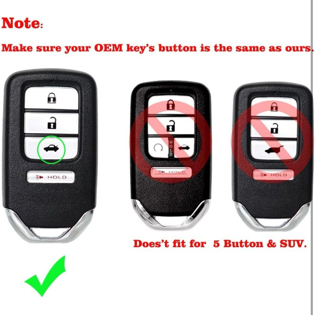 MechanMagic Key Fob Remote Replacement Fits for Honda Accord 2013-2... Fast Ship4