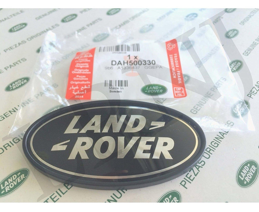 Genuine Land Rover Black Oval Front Grille Badge Emblem Range Rover Set of 24