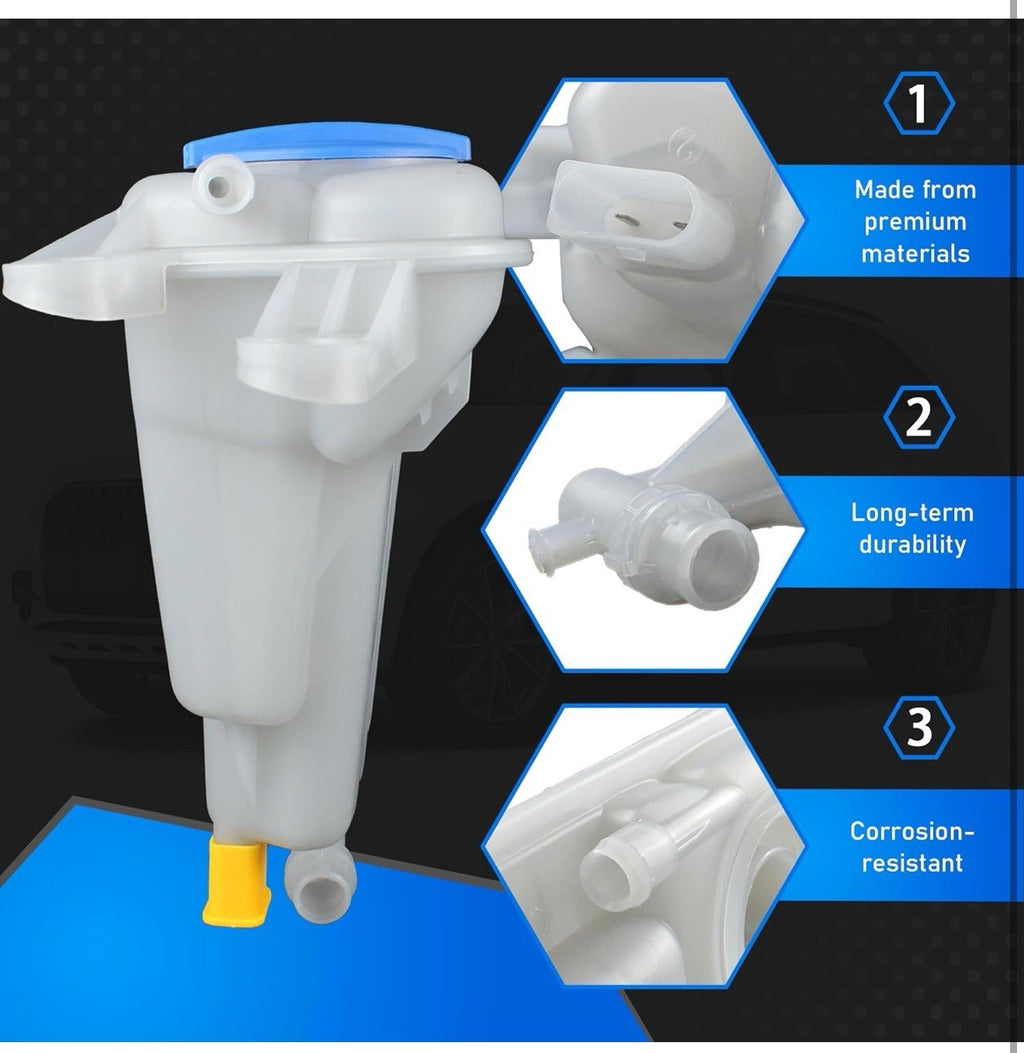 Engine Coolant Reservoir Tank 8K0121403Q Compatible with 2012-2016 Audi A4 A5 6