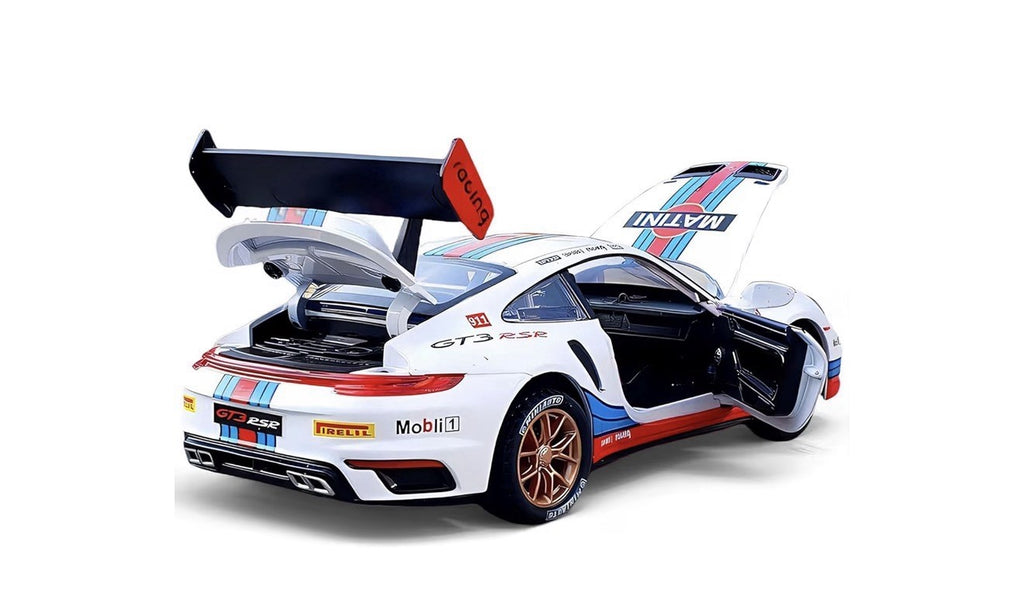 Toy Cars for 911 GT3 RS RSR Turbo S, 1:32 Alloy Diecast Model Cars,Pull Back Car4