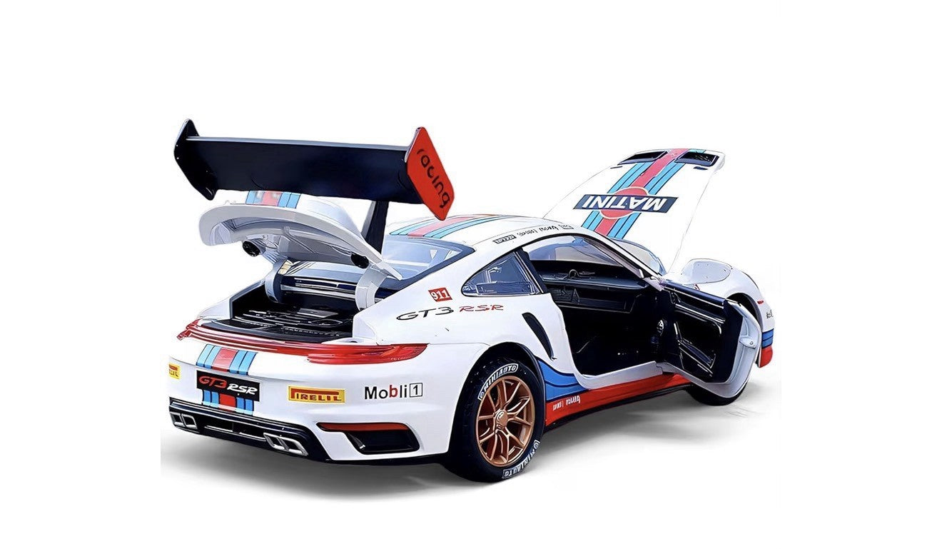 Toy Cars for 911 GT3 RS RSR Turbo S, 1:32 Alloy Diecast Model Cars,Pull Back Car4