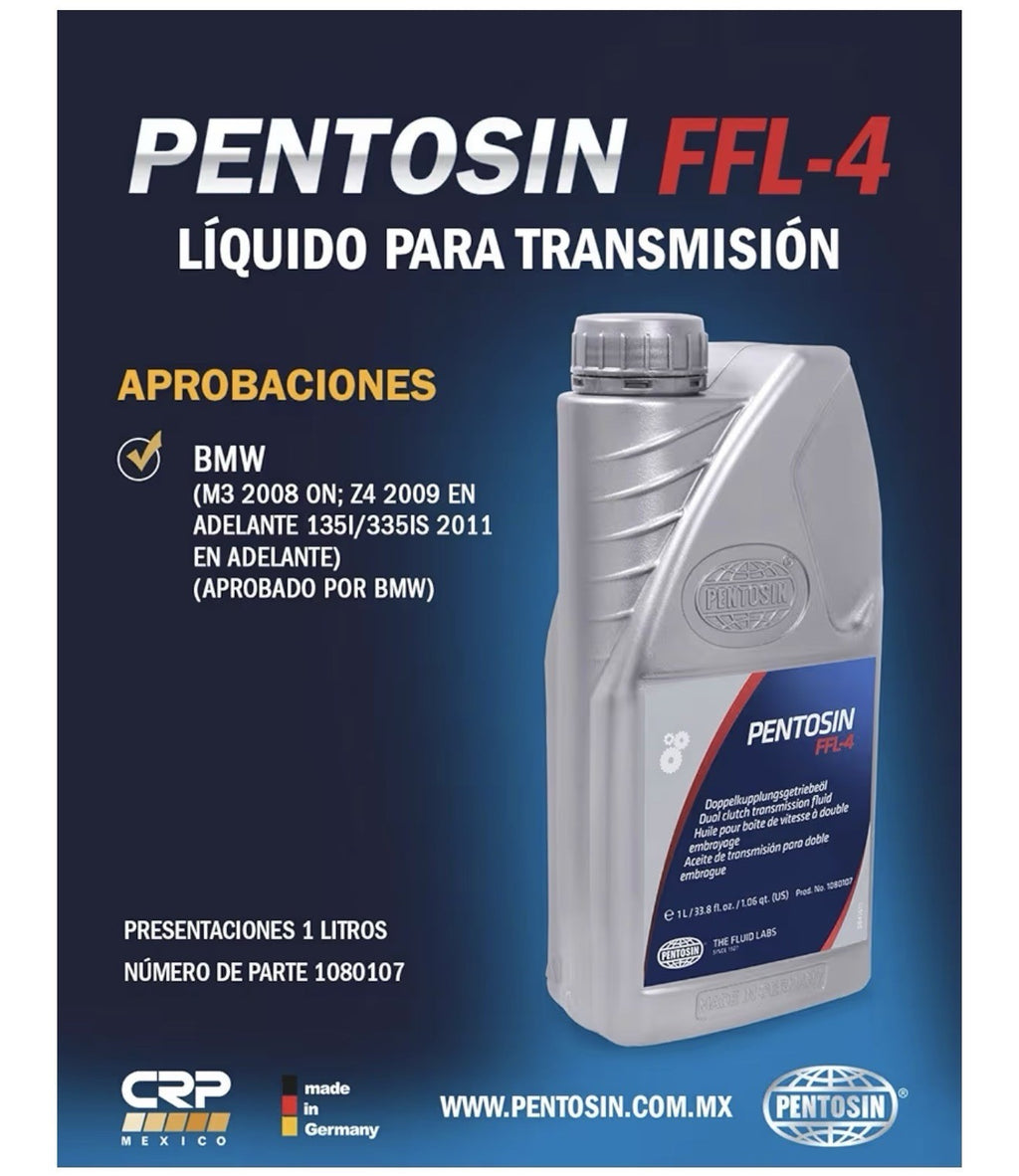 Pentosin Full Synthetic FFL-4 Dual Clutch Transmission Fluid, 1 Liter3