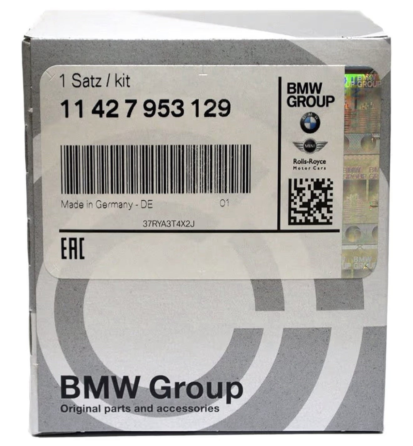 BMW 11427953129 Set Oil Filter Element Original Part Same day Shipping OEM0