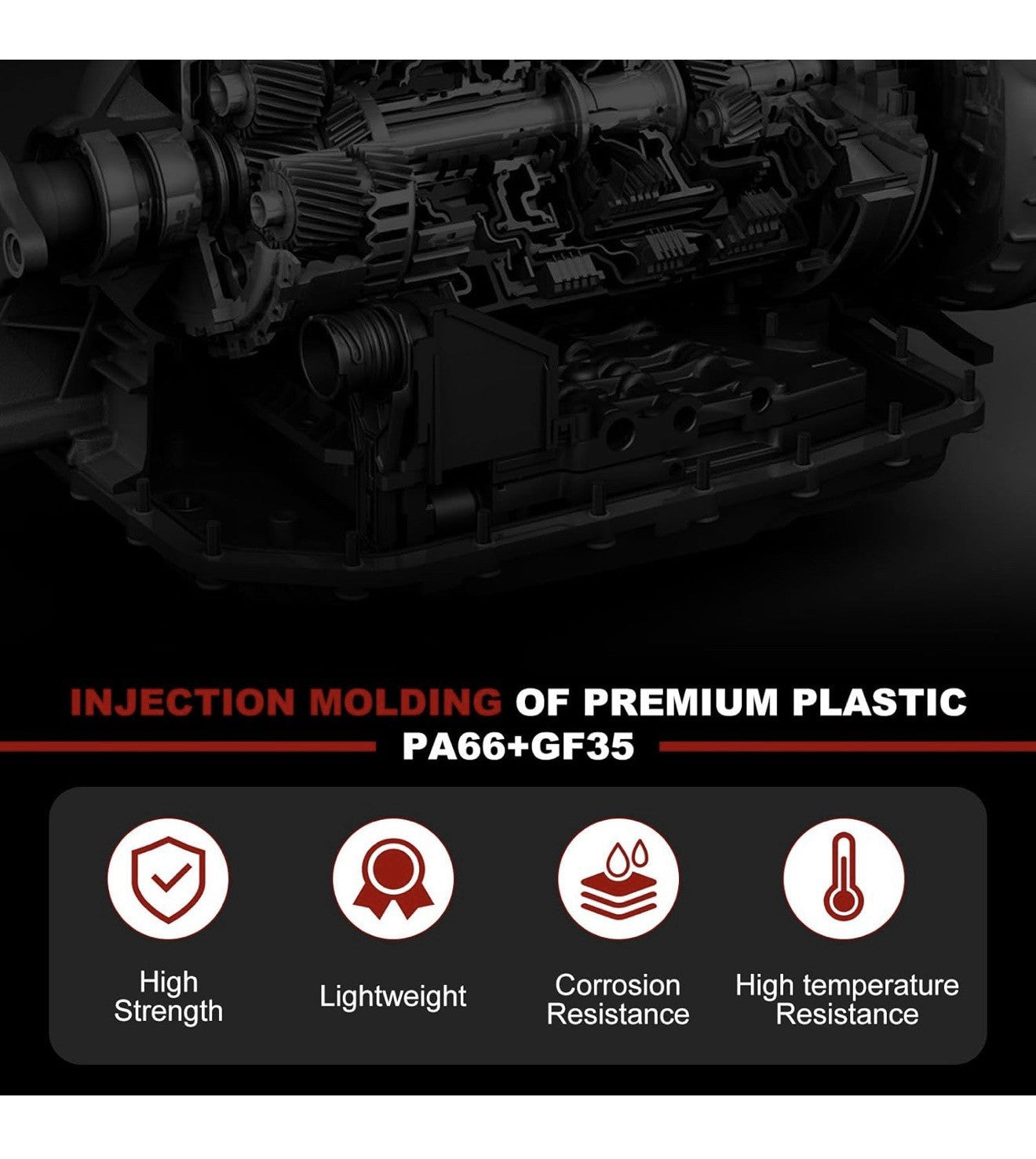 6HP19 Transmission Oil Pan 24152333907 Automatic Transmission Repair Kit for BMW6