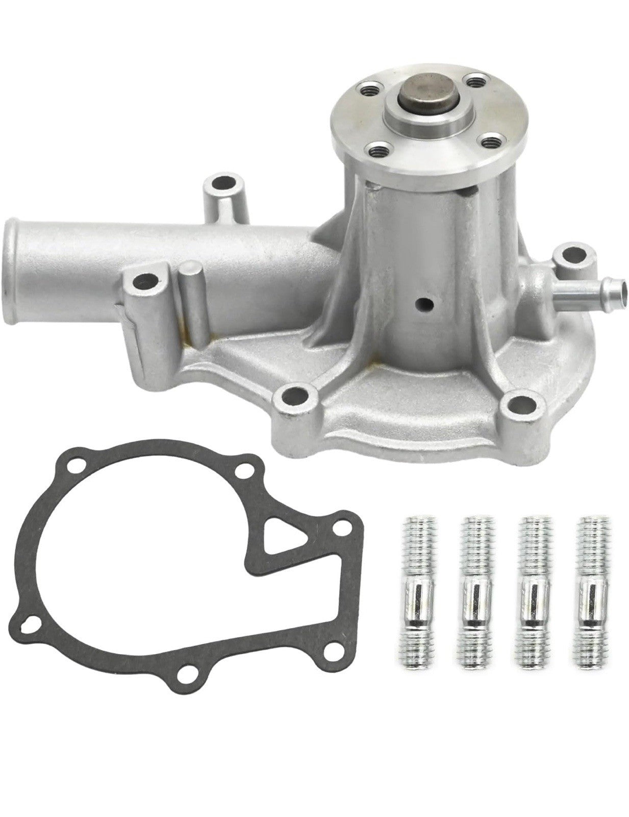 New Water Pump with Return Hose & Thermostat Fits Kubota D11050
