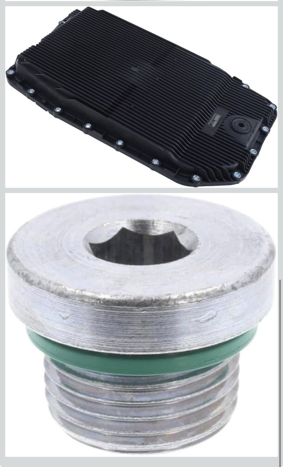 Auto Transmission Service Kit for BMW 6HP26 select V8 models ATF+Oil Pan+Filter3