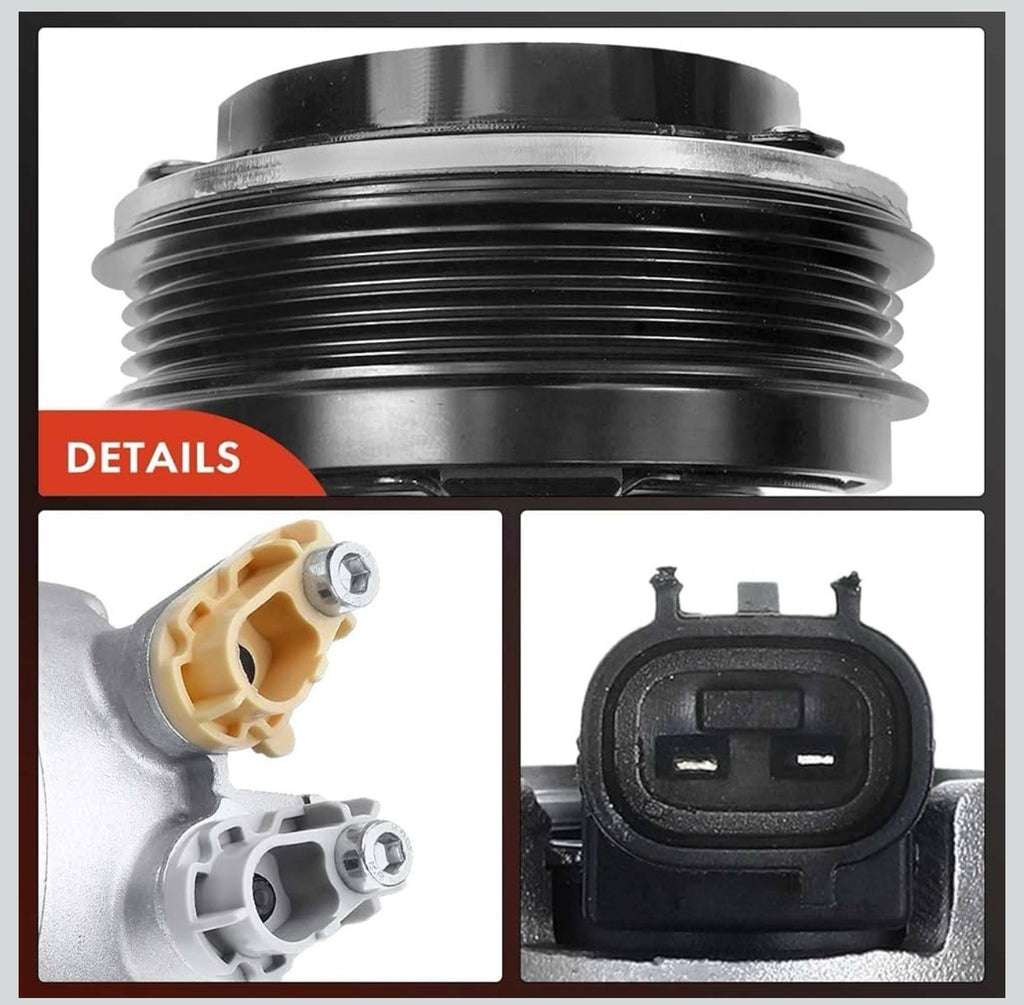 Air Conditioner AC Compressor with Clutch Compatible with Ford Escape 2013-166