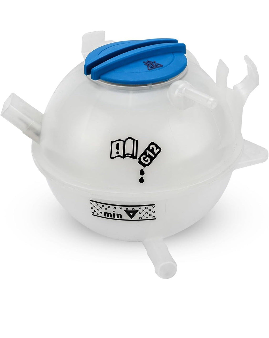 603-253 Engine Coolant Reservoir Expansion Tank with Cap for AUDI A3 Q3 TT 0