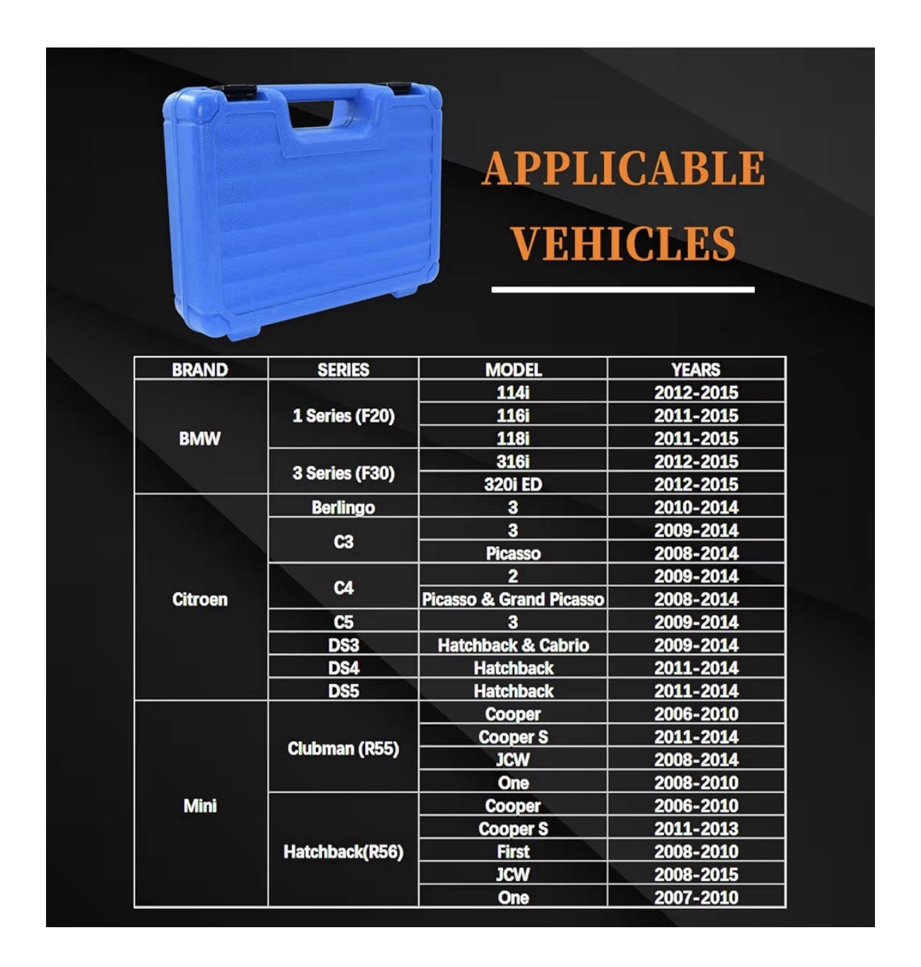 Engine Camshaft Alignment Timing Tool Set Compatible for BMW Mini Cooper R55 ...1