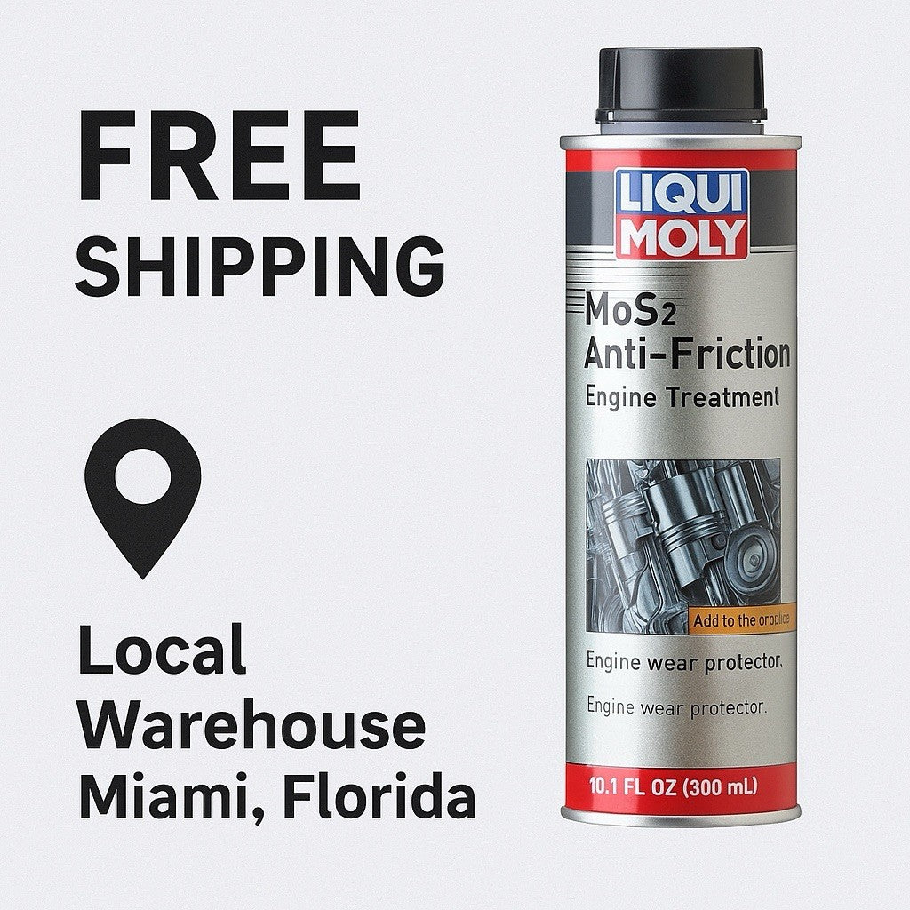 Liqui Moly MoS2 Anti-Friction Engine Treatment | 300 ml | Oil additive2