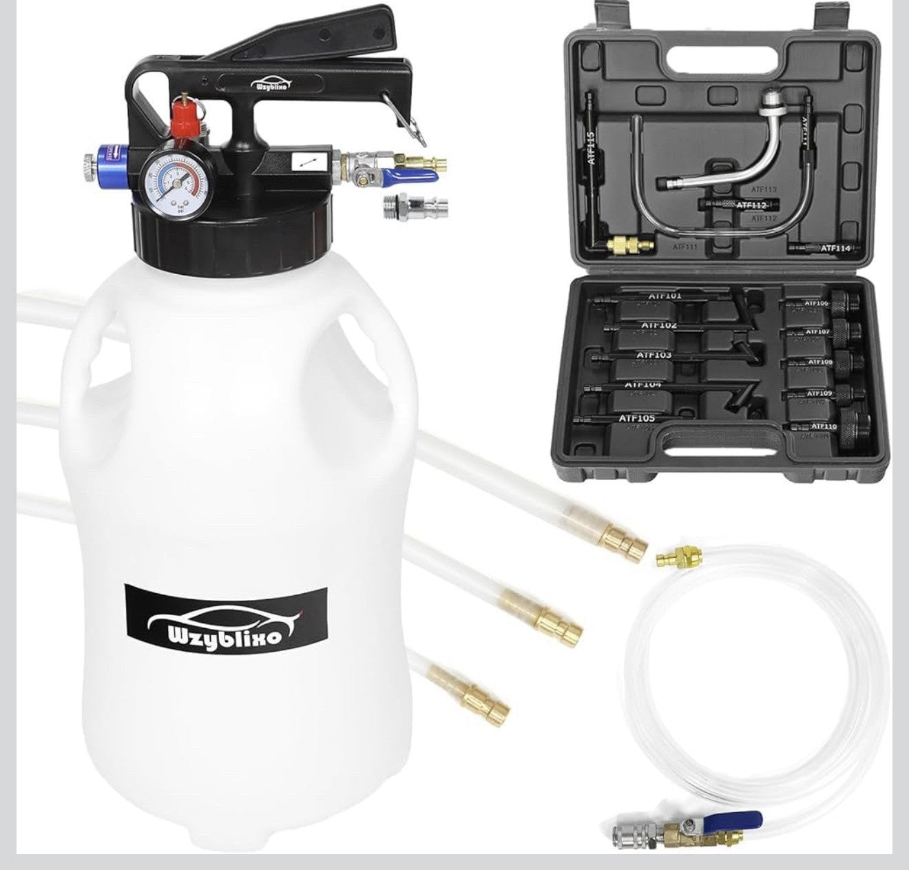 10L Transmission Fluid Pump and Oil Extractor Pump,10L Automatic Transmission Fl4