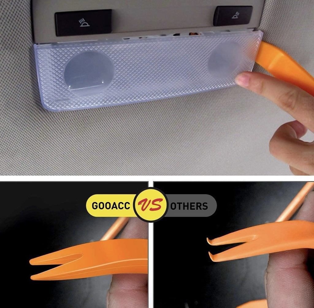 GOOACC - GRC-33 240PCS Bumper Retainer Clips Car Plastic Rivets Fasteners Pus...5