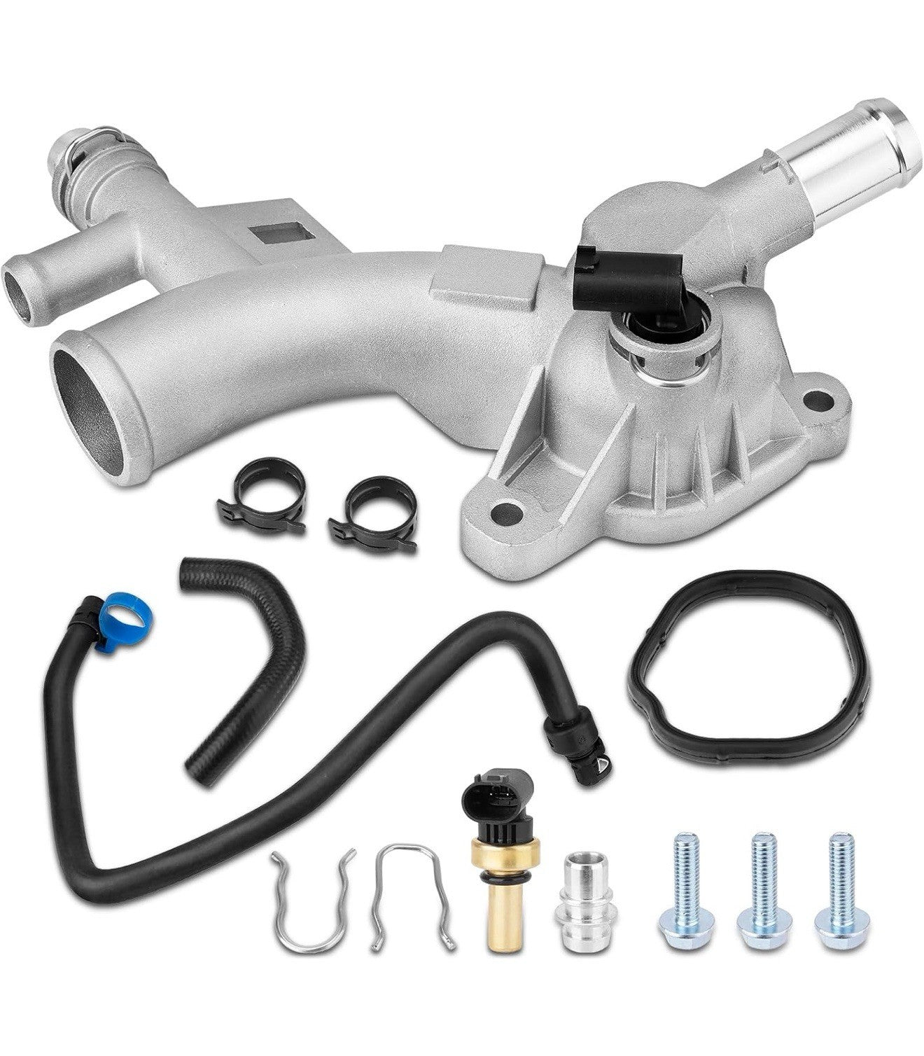 Engine Coolant Housing Water Outlet Hose Fit Chevy Cruze Sonic Trax Buick Encore0