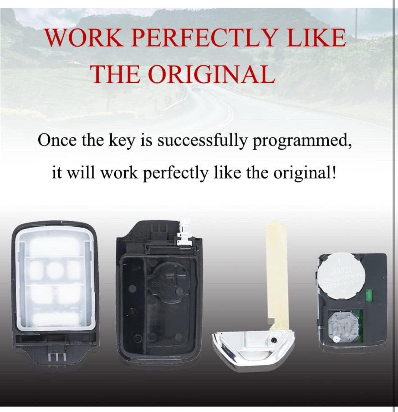 MechanMagic Key Fob Remote Replacement Fits for Honda Accord 2013-2... Fast Ship5