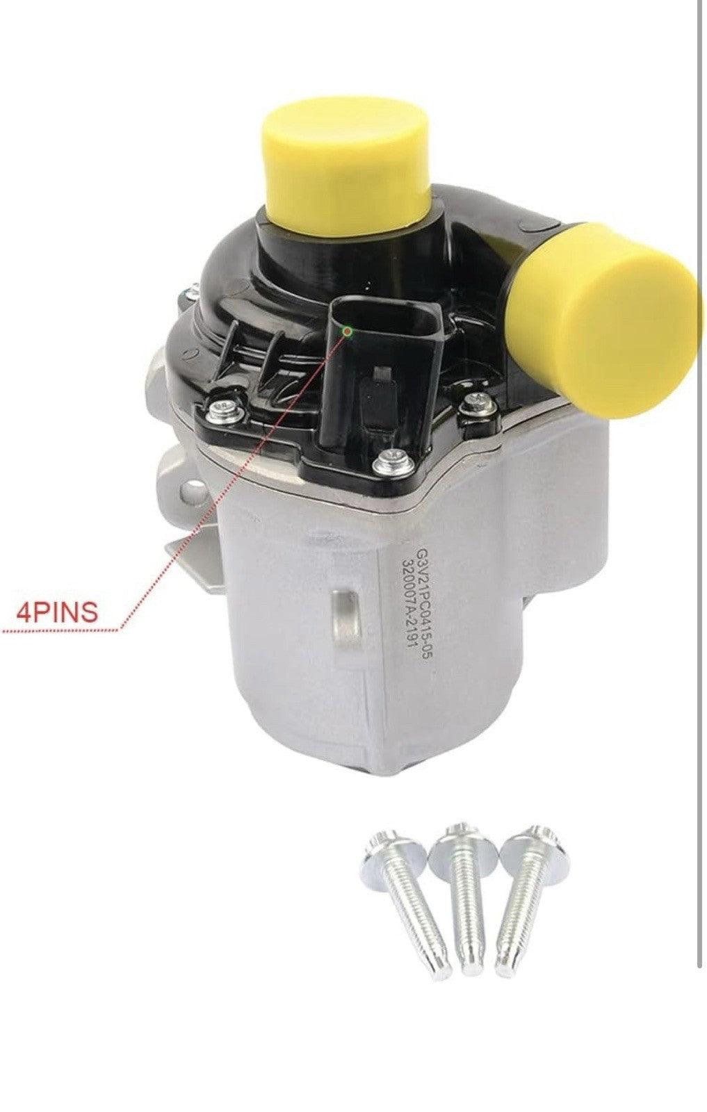 Electric Engine Water Pump 11517586928 Compatible with BMW N553