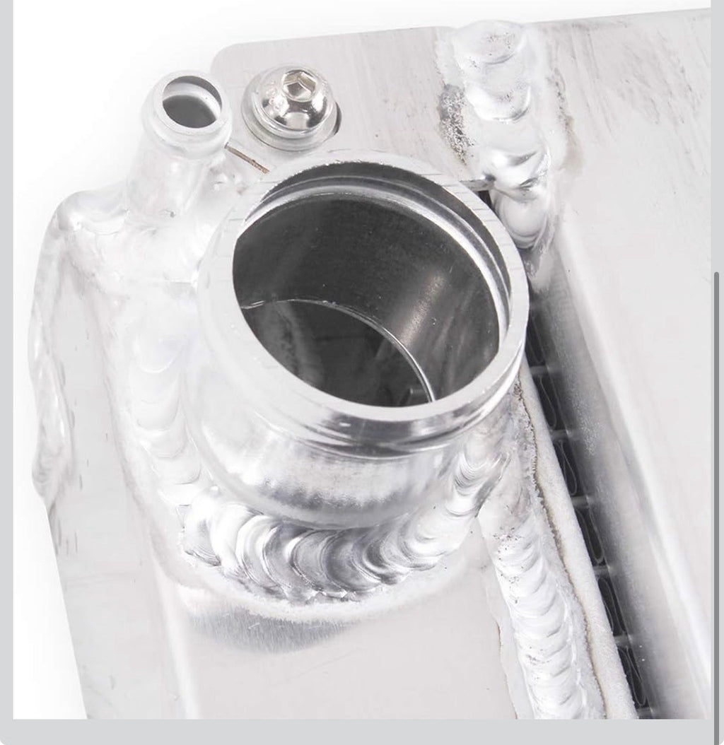 2 Rows Aluminum Radiator&Shroud&Fan for 1992-1999 BMW E36 M3/Z3/325TD/3206