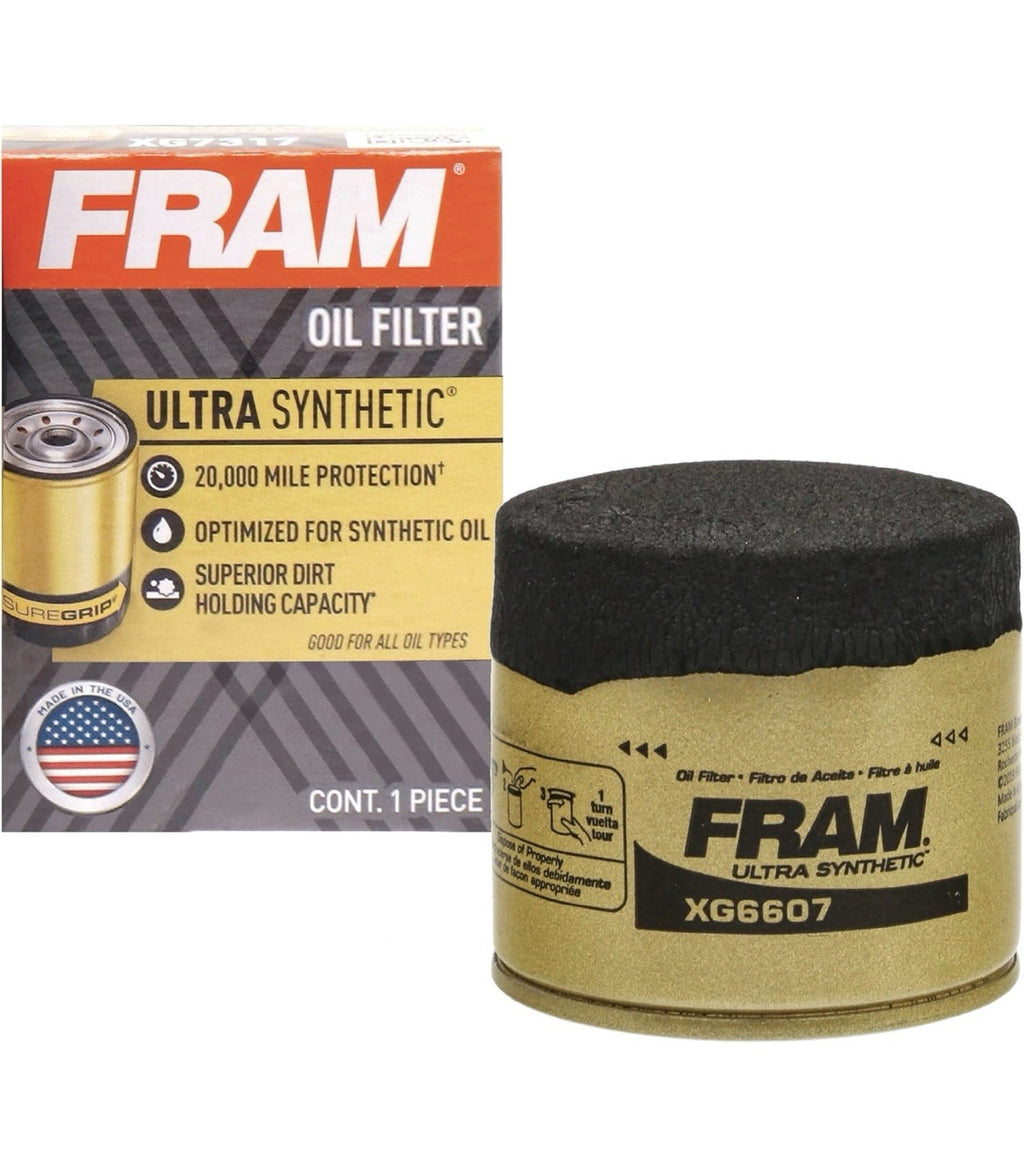 FRAM Ultra Synthetic XG7317 20K Mile Change Automotive Replacement Engine Oil0