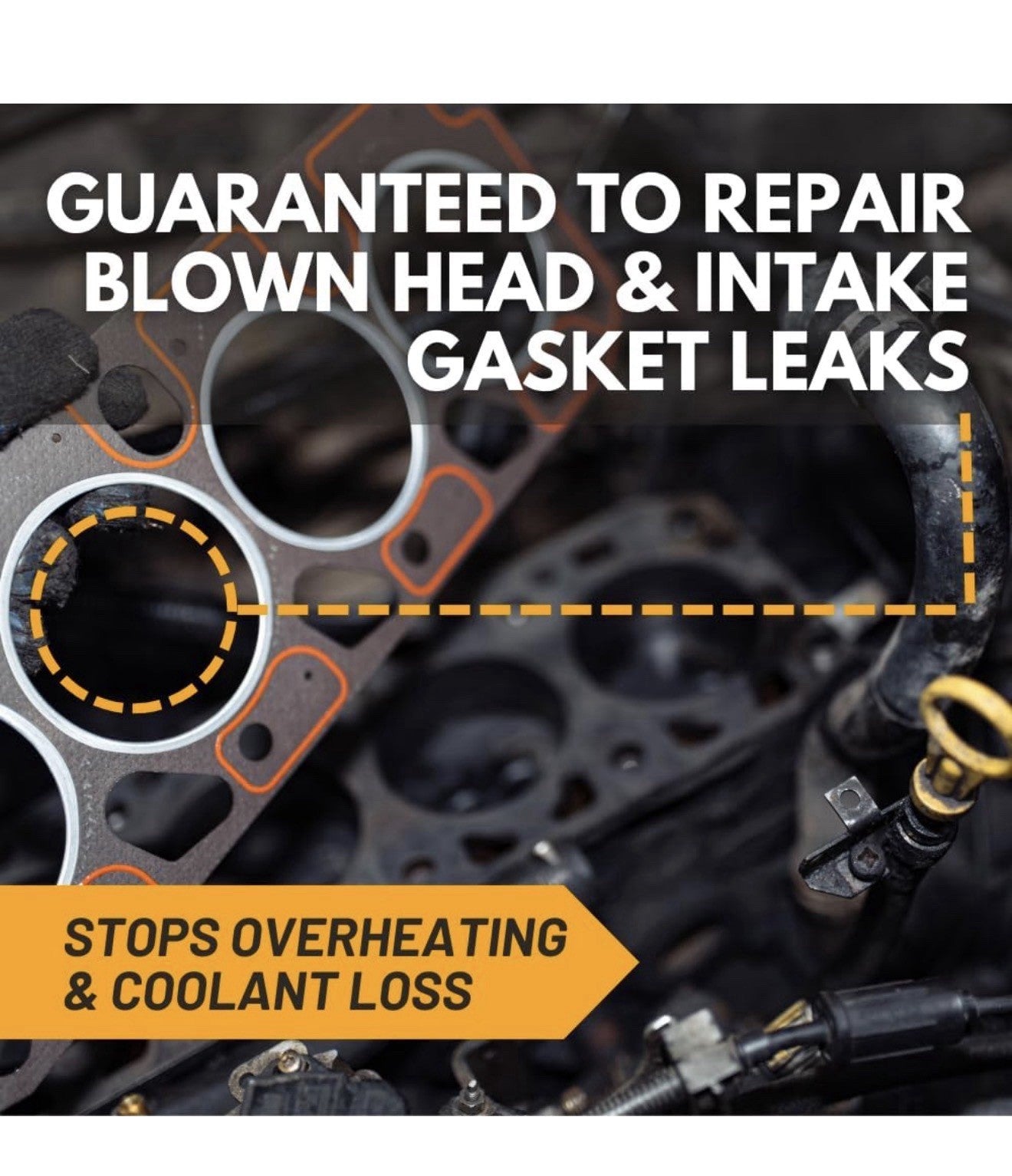 Bar's Leaks HG-1 HEAD SEAL Blown Head Gasket Repair5