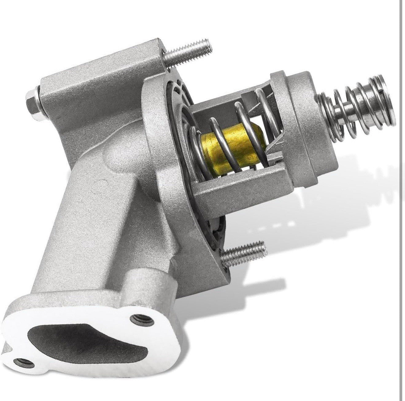 Engine Coolant Thermostat Housing Assembly Compatible with 2016-2022ChevroletCTS4