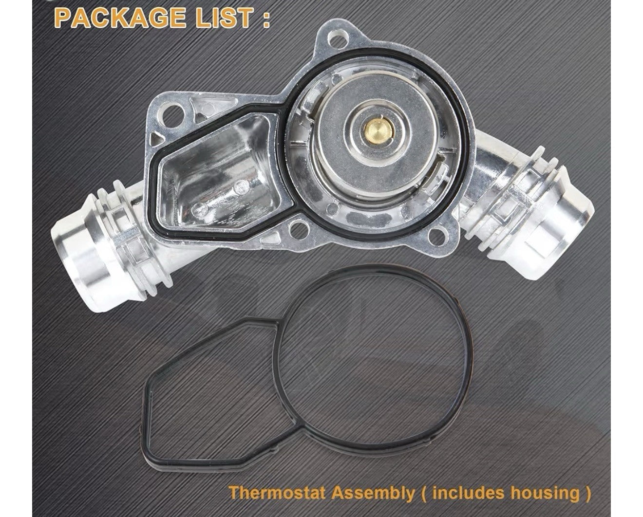 Aluminum Coolant Thermostat Housing w/Sensor for BMW E36 E39 E46 E53 X3 X5 Z3 Z44