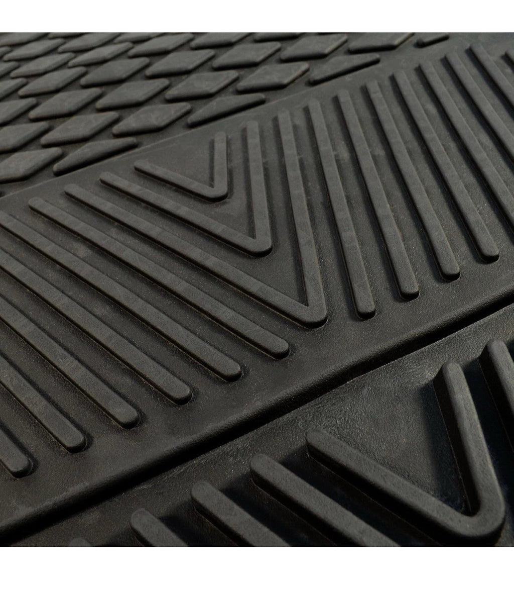 Ford  Mustangs 2-Piece Heavy Duty Vinyl Car Mat Set - 17" X 27", Front Row F3