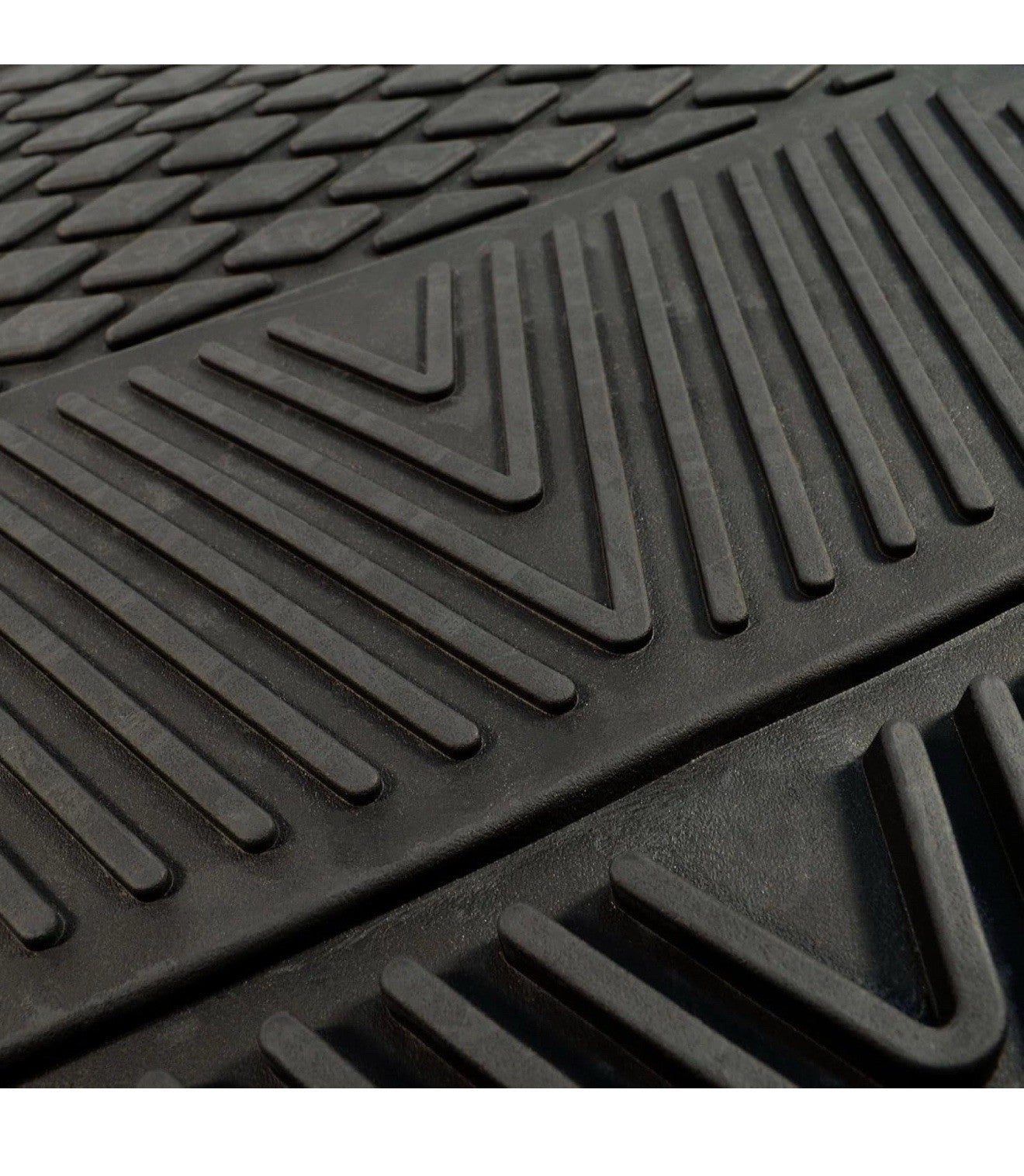 Ford  Mustangs 2-Piece Heavy Duty Vinyl Car Mat Set - 17" X 27", Front Row F3