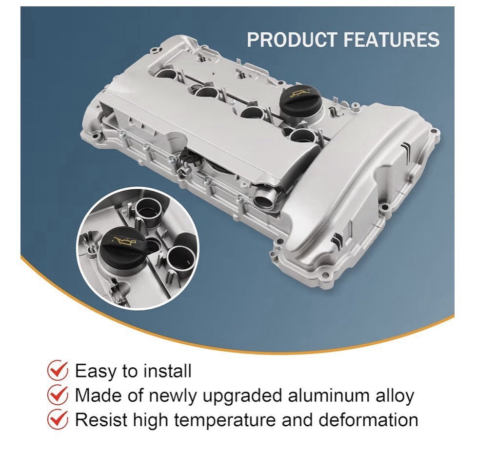 Engine Valve Cover 11127572854 is an aluminum upgrade for the Mini Cooper S JCW2