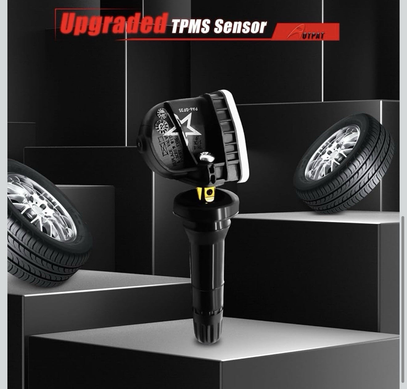 Pre-Programmed TPMS Sensor 315Mhz Fits for:-Chevy Tahoe 2007-2020, Impala 2006 1