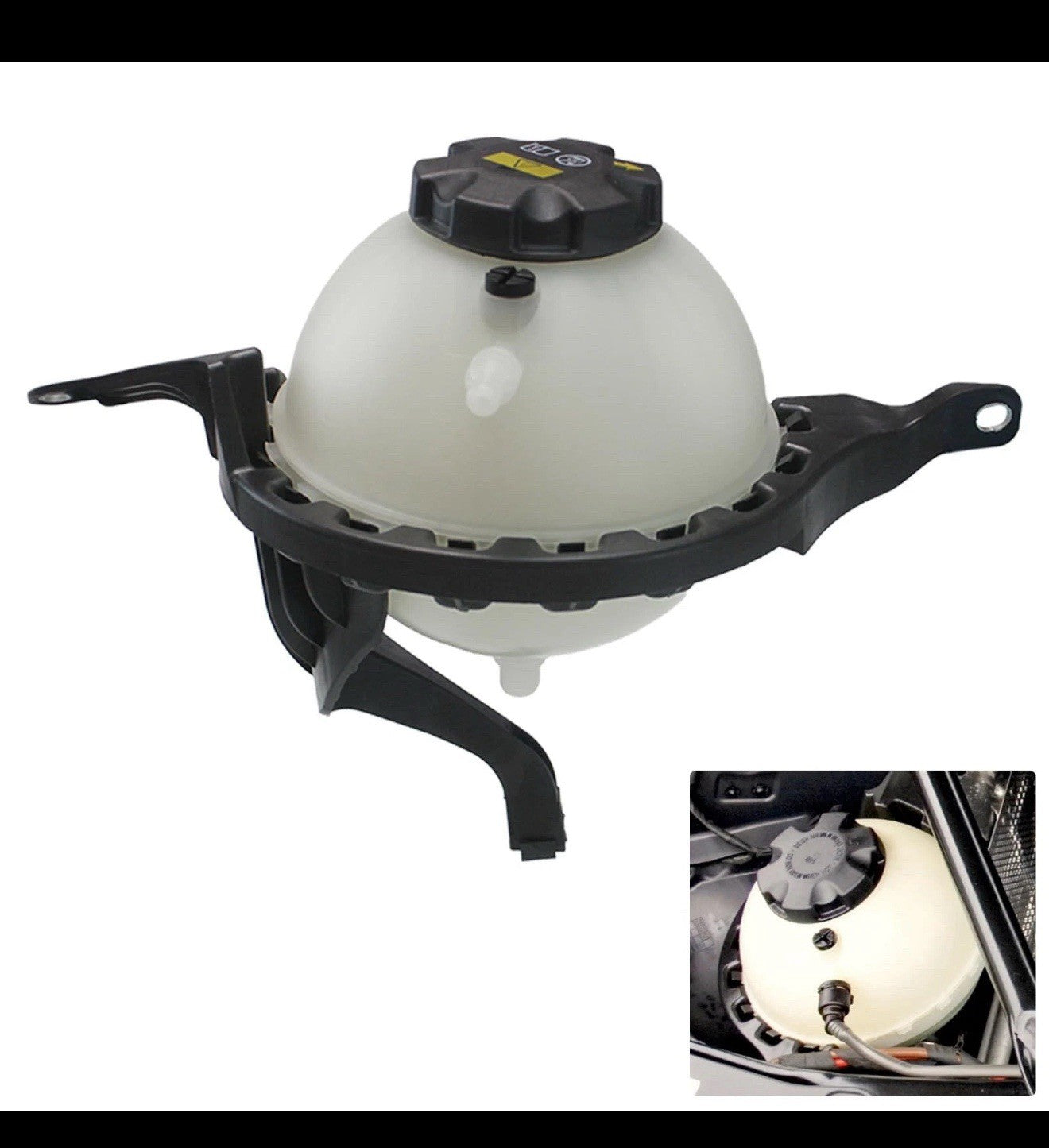 17138614293 Engine Coolant Reservoir Tank w/Sensor & Bracket, Compatible with...0