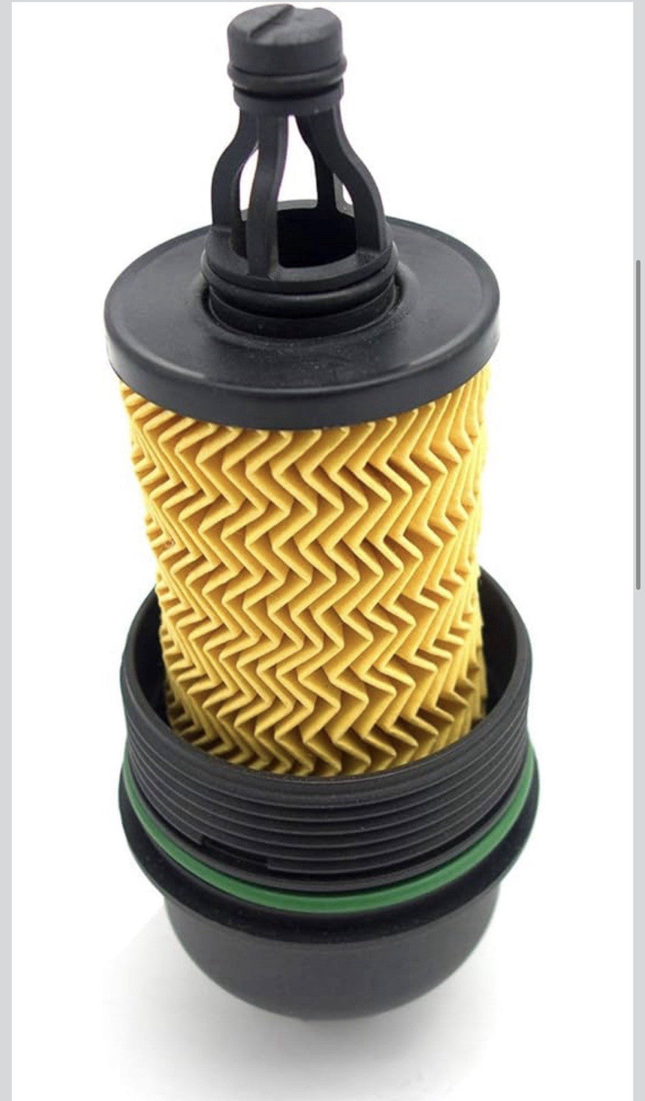 311401 Oil Filter +Cap Fits 2014-2019 Maserati Ghibli & Quattroporte V6 Engines1