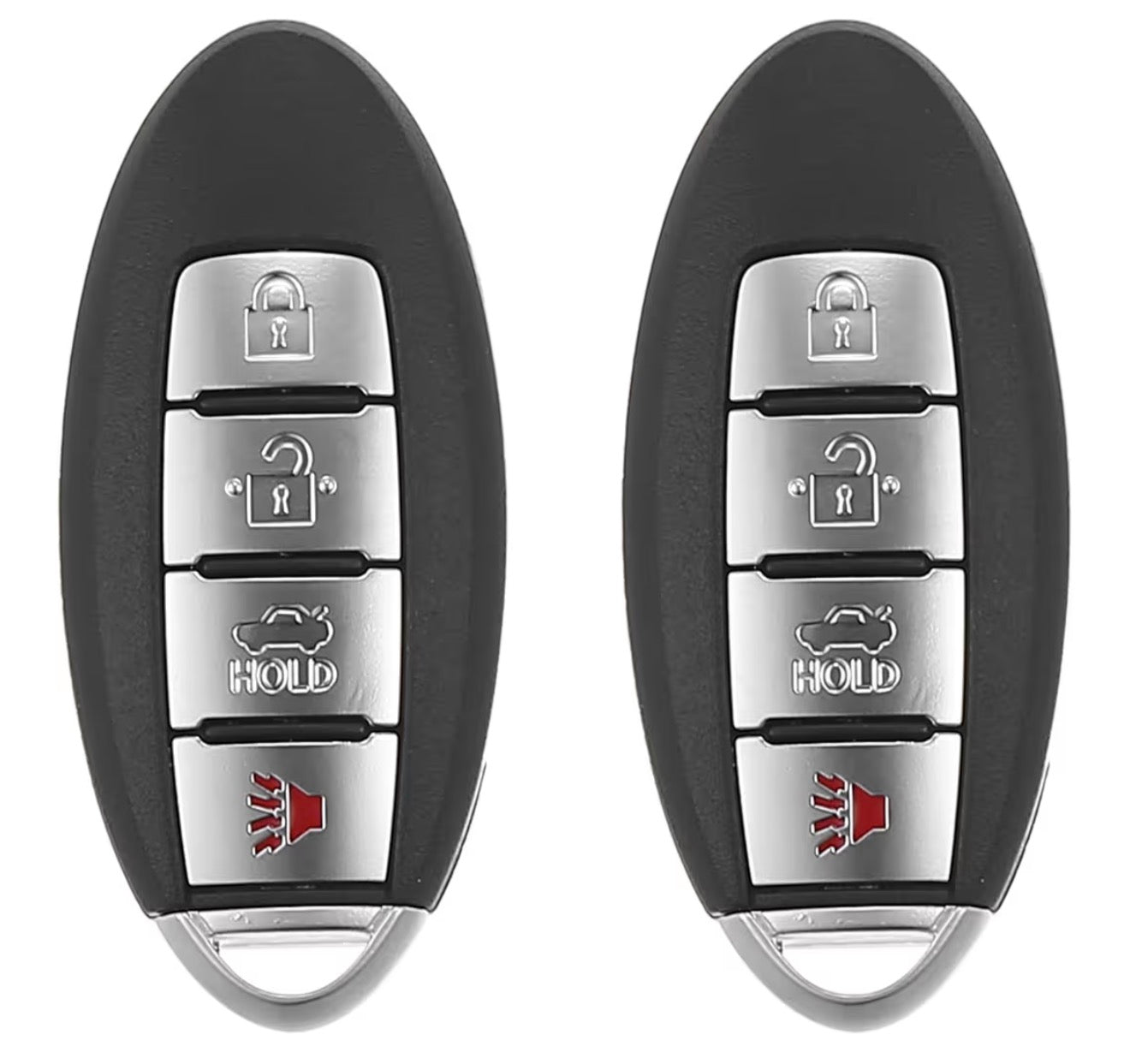 2pcs 433MHz KR5S180144014 Replacement Smart Proximity Insert Keyless Entry Remote Key Fob for Nissan Altima Maxima 2013 2014 2015 4 Buttons 47Chip 7812D-S180014